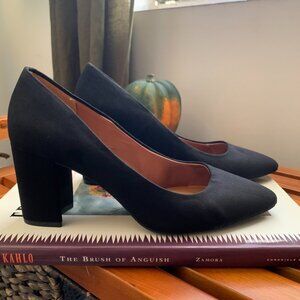 H&M Black Block Heels - Size 8 (39)